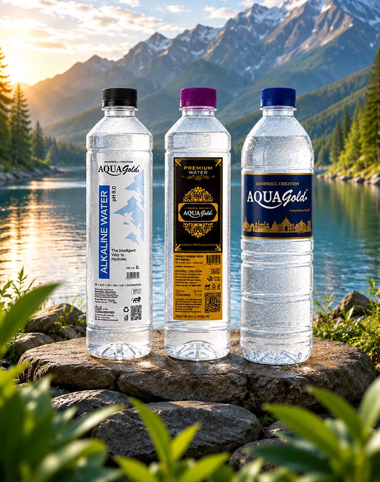 Mineral & Alkaline Water Bottles